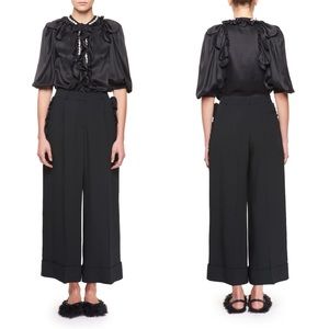 Simone Rocha - Jeweled Silk Blouse